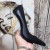 Yves Saint Laurent Opyum Pompe In Pelle Liscia con Oro Tacco Nero