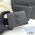 Yves Saint Laurent Piccolo Bifold Portafoglio In Pelle A Grana Nero