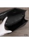 イヴ-サンローランの中の封鎖袋に混合粒Matelasse革の黒
