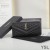Yves Saint Laurent Large Gaby Flap Wallet In Quilted Lambskin Black/Gold