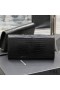 Yves Saint Laurent Kate Clutch med Dusk I Krokodille Preget Skinn Sort/Gull