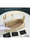 Yves Saint Laurent Le 5 7 Hobo Bag I Glatt Skinn Aprikos/Gull