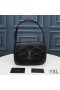 Torba hobo Yves Saint Laurent LE 57 pikowane z owczej skóry Czarne/w kolorze złotym