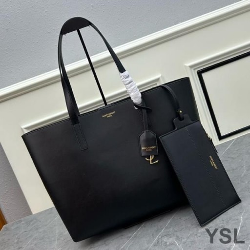 Yves Saint Laurent Comerciale De Mari Dimensiuni Geanta Din Piele Negru