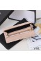 Yves Saint Laurent Plic Mare Flap Wallet În Amestec Granulat Matelasse Din Piele Roz/Aur