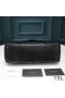 Yves Saint Laurent Mici Loulou Puffer În Sac Matlasat Piele De Miel Negru
