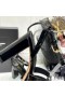 Yves Saint Laurent Tribut Sandale Cu Platforma Din Piele Lăcuită Negru