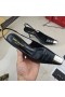 Yves Saint Laurent Vesper Slingback Pompe Din Piele De Aligator Negru
