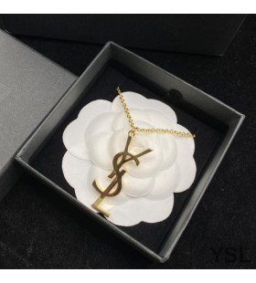 Yves Saint Laurent Opyum Colier Cu Pandantiv Din Metal De Aur