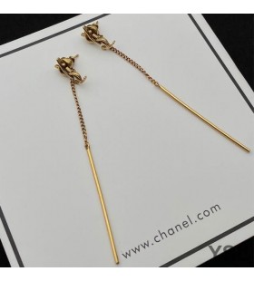 Yves Saint Laurent Opyum Threader Cercei Din Metal De Aur
