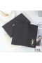Yves Saint Laurent Drobné Monogram Continental Peňaženky V Zrnitá Kožené Black/Gold