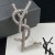 Yves Saint Laurent Opyum Brošňa V Twisted Metal Silver