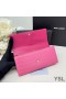 Yves Saint Laurent 큰 카산드라의 해체 이중 지갑에서 악어 가죽 상승