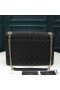 Yves Saint Laurent 큰 봉투 체인 부대에 있는 혼합된 미니바 Leather Black/Gold