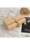 Yves Saint Laurent 중 케이 체인을 가진 술을 가죽 살구/골드