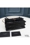 Yves Saint Laurent 중 일몰 체인 가방에서 악어 가죽 Black/Gold