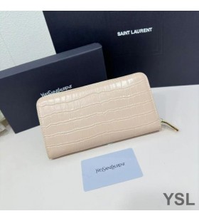 Yves Saint Laurent í° ì¹´ì‚°ë“œë¼ í•´ì²´ ì§€í¼ ì§€ê°‘ì—ì„œ ì•…ì–´ ê°€ì£½ ì‚´êµ¬