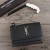 Yves Saint Laurent 중 일몰 체인에서 가방 가죽 블랙/실버