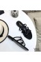 Sandale Yves Saint Laurent Cassandra Od Lakirane Crne Boje