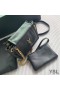 Torba Yves Saint Laurent Mini Nolita Iz crne стеганой ovčje kože s dijamantima