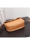 Yves Saint Laurent Small Kaia Satchel In Smooth Vintage Leather Brown/Gold