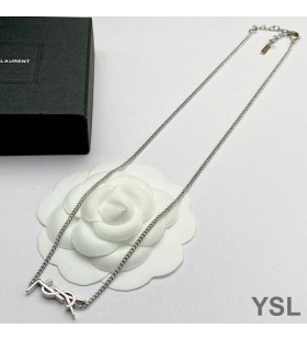 Fascinantno Ogrlicu Yves Saint Laurent Opyum Od Metalnog Srebra
