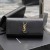 Клатч Yves Saint Laurent Kate Od glatke Crne kože/Zlatne boje
