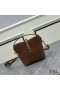 Yves Saint Laurent Mini Le 37 Bucket Bag I Mocka Brun