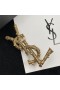Yves Saint Laurent Opyum Brosch I Berber Metall Guld