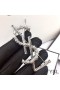 Yves Saint Laurent Opyum Brosch I Metall Silver Rep