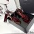 Yves Saint Laurent Tribute Platform Sandaler I Patentet Läder Bourgogne