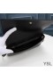 Yves Saint Laurent Kate 99 Bolsa De La Cadena De Diamante Acolchado De Piel De Cordero Negro/Oro