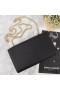 Yves Saint Laurent Medio Kate Bolsa De La Cadena De Cuero De Grano Negro/Oro