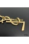 Yves Saint Laurent Opyum Broche En Metal, Esmalte y Cristales de Oro/Negro