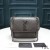 Yves Saint Laurent Baby Niki Bolsa De La Cadena En La Arrugado Y Acolchado De Cuero Gris/Plata