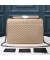 Yves Saint Laurent Large Classic College Chain Bag In Matelasse Leather Apricot/Silver