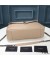 Yves Saint Laurent Large Classic College Chain Bag In Matelasse Leather Apricot/Silver