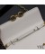 Yves Saint Laurent Le Maillon Chain Wallet In Shiny Leather White