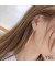 إيف سان لوران "لولو" مع أقراط سلسلة شرابات في النحاس الذهب