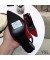 إيف سان لوران Opyum مضخات Slingback في جلد الغزال الأسود مع الكعب الأحمر