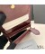 Yves Saint Laurent Small Cassandra Bifold Wallet In Crinkled Matelasse Leather Burgundy