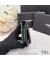 Yves Saint Laurent Small Cassandra Bifold Wallet In Crinkled Matelasse Leather Green
