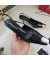 إيف سان لوران نجمة المساء مضخات Slingback في الحجر الحبوب والجلود السوداء