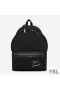 Yves Saint Laurent Města Batoh V Logo Podpis Canvas Černá