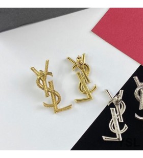 Yves Saint Laurent Opyum Náušnice Ve Snake Metal Gold