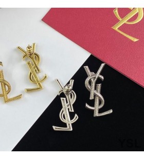 Yves Saint Laurent Opyum Náušnice Ve Snake Metal Silver