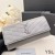 Yves Saint Laurent Grote Cassandra Bifold Portemonnee In Geplisseerd Matelasse Leder Grijs