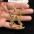 Yves Saint Laurent Opyum Hanger Oorbellen In Metaal, Goud