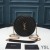 Yves Saint Laurent Vinyle Round Camera Tas In Generfd Matelasse Leer Zwart/Goud