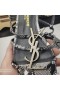 Yves Saint Laurent Cassandra Avoin Sandaalit Python Nahka Musta